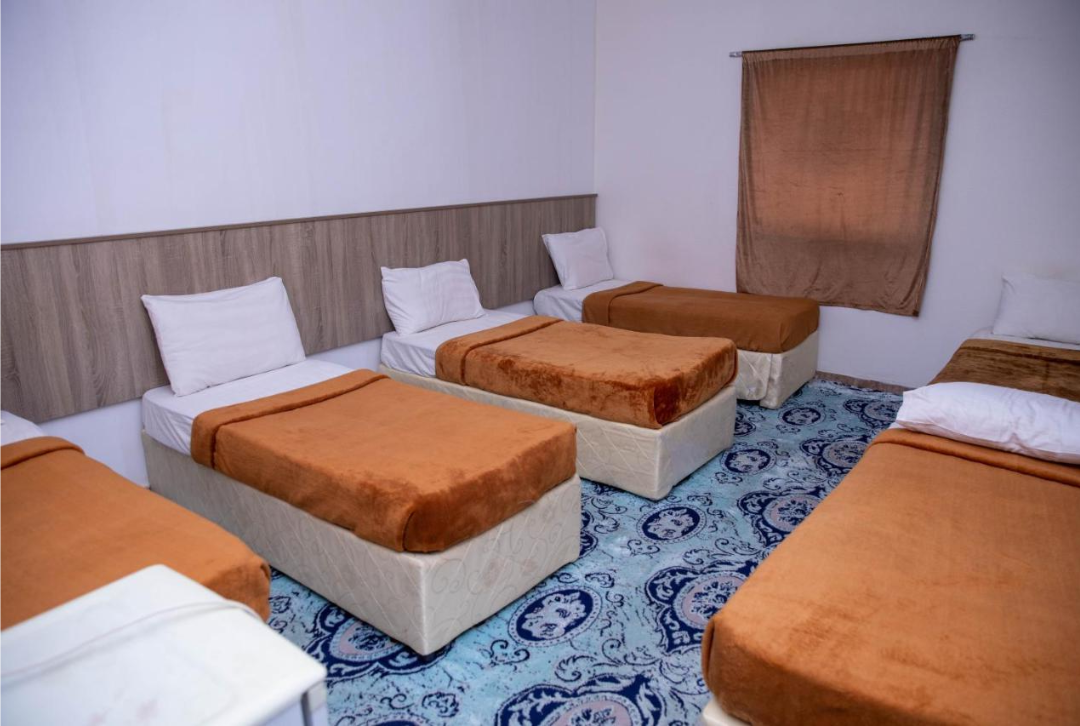 Affordable Umrah accommodation room for pilgrims in Madinah